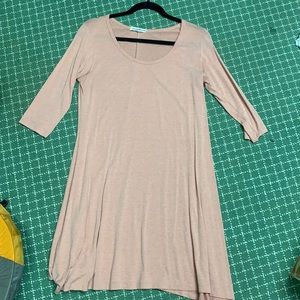 Pink altered state T-shirt dress